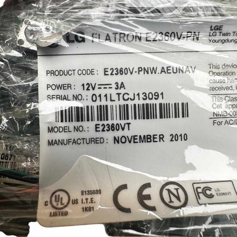 Μητρική πλακέτα οθόνης  LG Flatron E2360V-PN