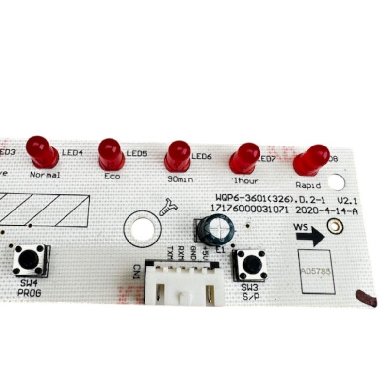 Πλακέτα ενδείξεων WQP6-3601(326).D.2-1 V2.1. πλυντηρίου πιάτων Arielli ADW6-3601N