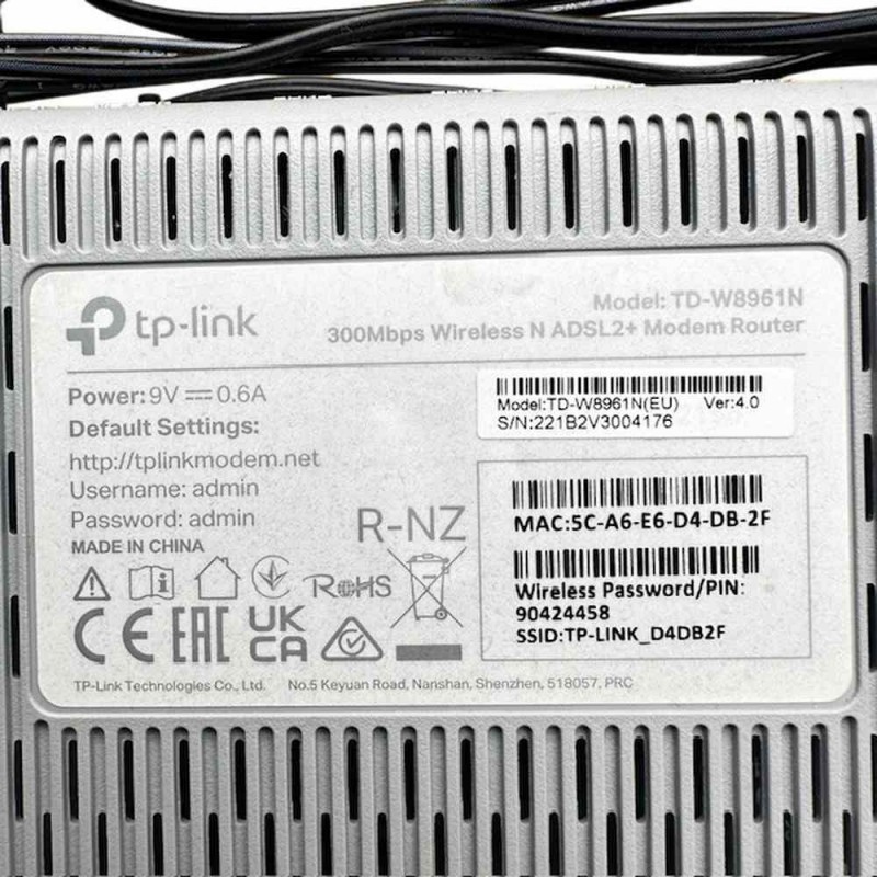 Ρούτερ TP-Link TD-W8961N
