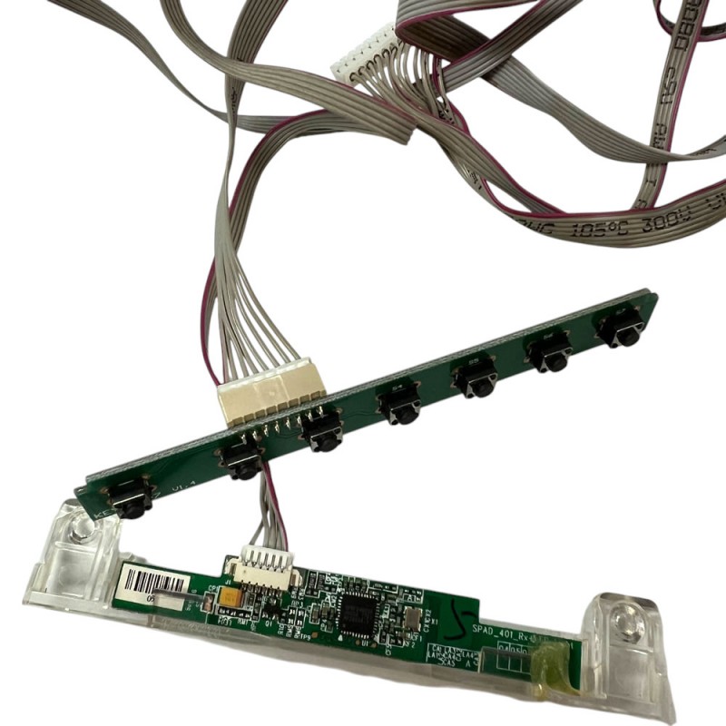 IR Remote Control Sensor + 401 RX LED ΑΠΟ ΤΗΛΕΟΡΑΣΗ SHARP LC_43CFG6352E + ΚΟΥΜΠΙΑ ΧΕΙΡΙΣΜΟΥ