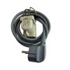 ΚΑΛΩΔΙΟ ΤΡΟΦΟΔΟΣΙΑΣ 220Volt ΑΠΟ ΠΛΥΝΤΗΡΙΟ WHIRPOOL AWO C-7010-6 SENSE ΜΕ ΠΥΚΝΩΤΗ