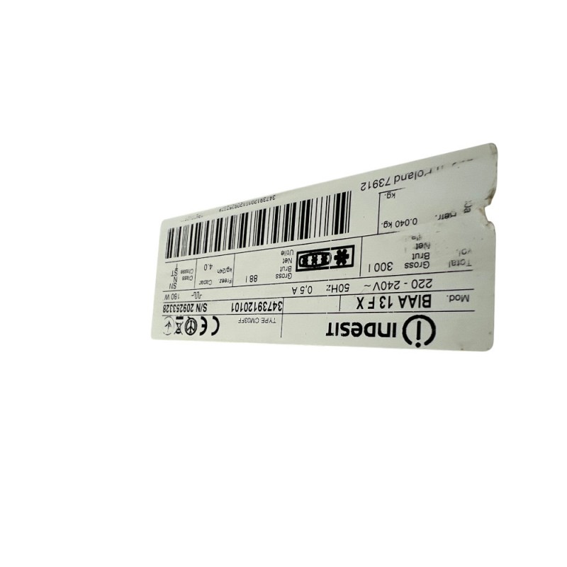 ΑΝΕΜΙΣΤΗΡΑΣ ΨΥΓΕΙΟΥ INDESIT-BIAA-13-FX-NMB-MAT-110R037D043