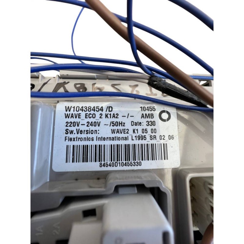 ΠΛΑΚΕΤΑ ΜΗΤΡΙΚΗ W10438454-D ΠΛΥΝΤΗΡΙΟΥ SIEMENS-WP12T254BY-02