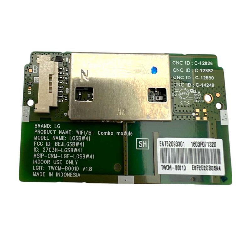 ΚΑΡΤΑ WIFI LGSBW41 ΓΙΑ ΤΗΛΕΟΡΑΣΗ LG 49UH600V-ZA