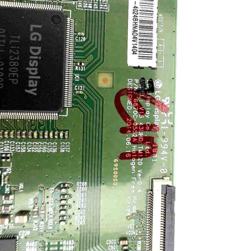 ΠΛΑΚΕΤΑ T-CON 6870C-0552A ΓΙΑ ΤΗΛΕΟΡΑΣΗ JVC LT43K800