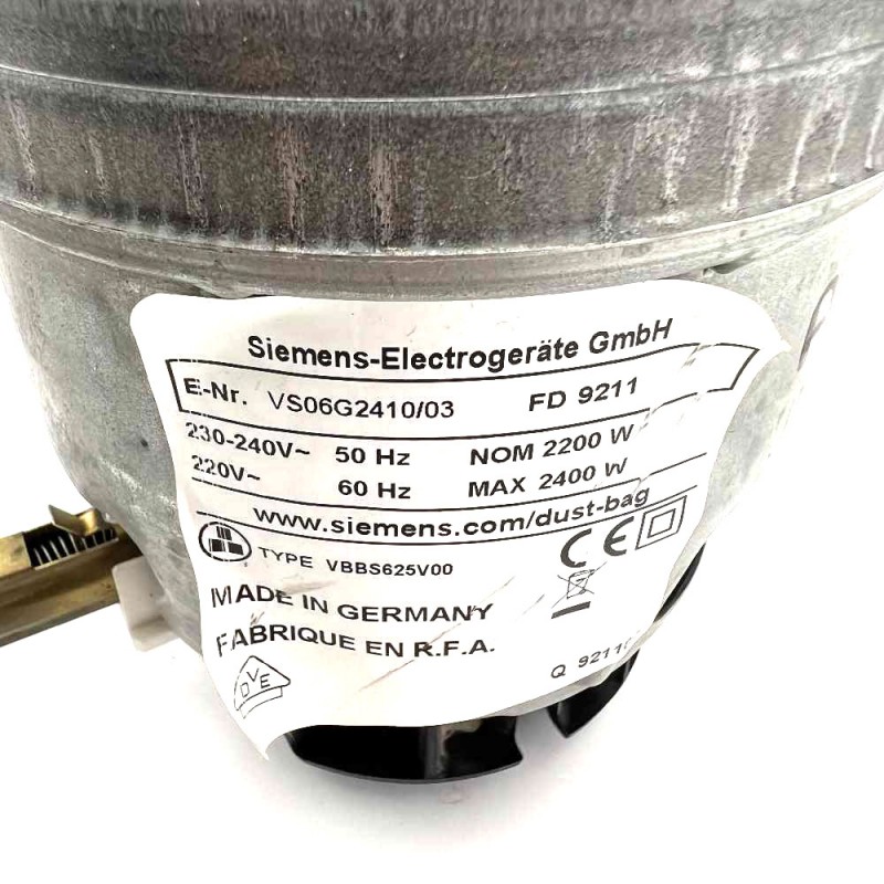 ΚΙΝΗΤΗΡΑΣ VS06G2410-03 FD9211 ΓΙΑ ΣΚΟΥΠΑ SIEMENS VS06G2410-03 FD9211