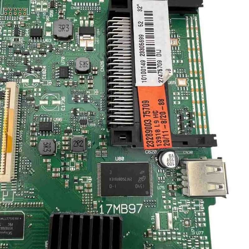 ΜΗΤΡΙΚΗ ΠΛΑΚΕΤΑ VESTEL 17MB97 ΤΗΛΕΟΡΑΣΗΣ TELEFUNKEN T32TX287DLBPOSX