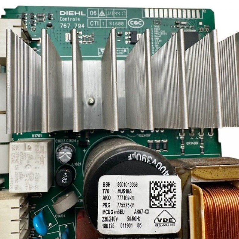 Πλακέτα Ελέγχου 8001013368 Πλυντηρίου Siemens WM14T4E9GR