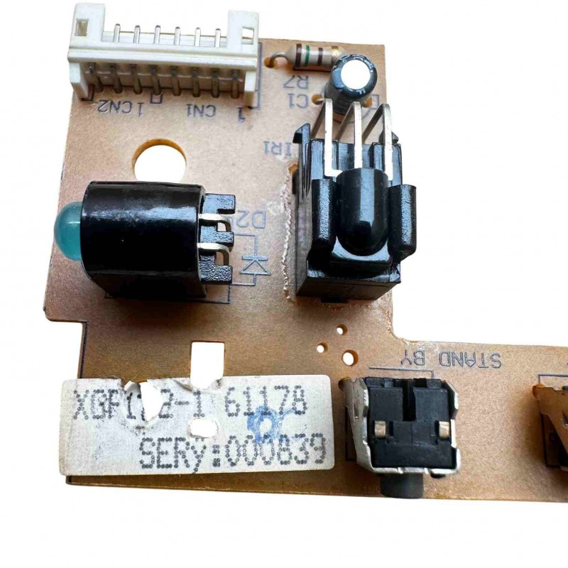 Πλακέτα κουμπιών χειρισμού XGE191-02 για τηλεόραση Grundig Vision 6 32-6940 T