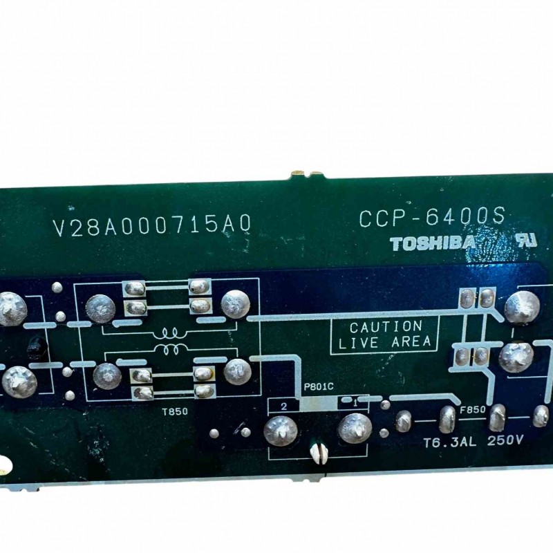 Πλακέτα κουμπιού ON-OFF V28A000712A1 για τηλεόραση Toshiba 32AV635D