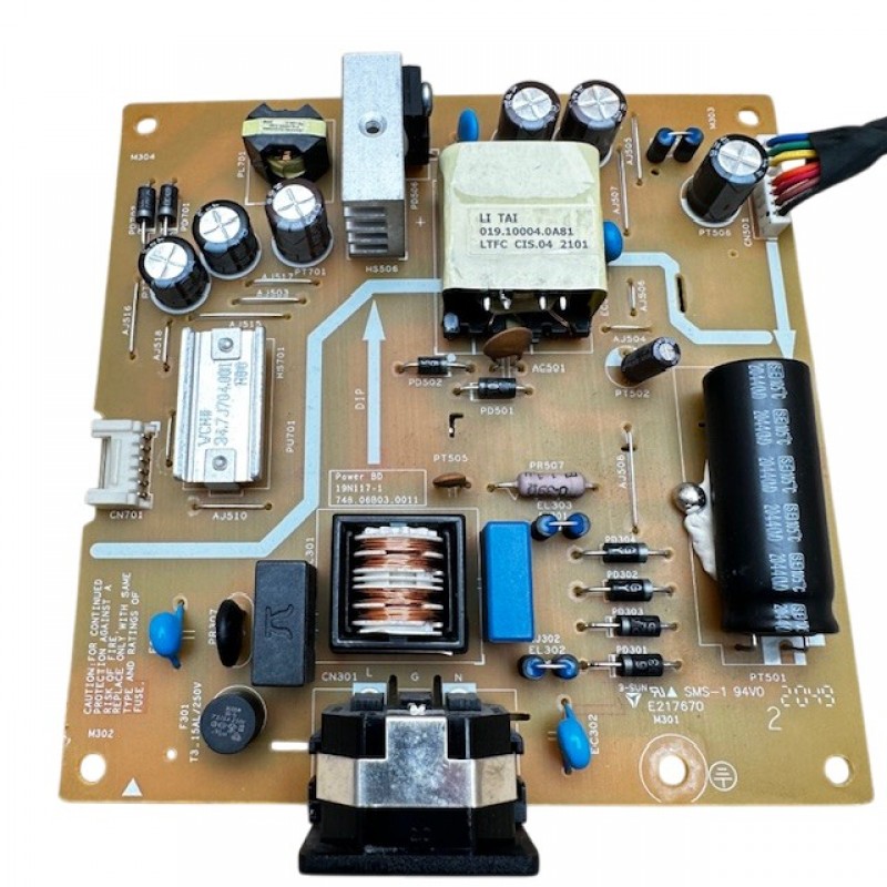 Πλακέτα Τροφοδοσίας 19N117-1, E217670 Οθόνης DELL S2721HGF