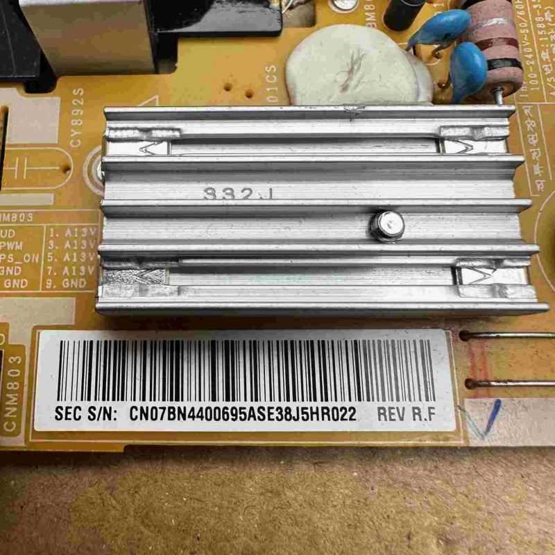 Πλακέτα τροφοδοσίας BN44-00695A, PSLF490S06A τηλεόρασης Samsung T28E310EW