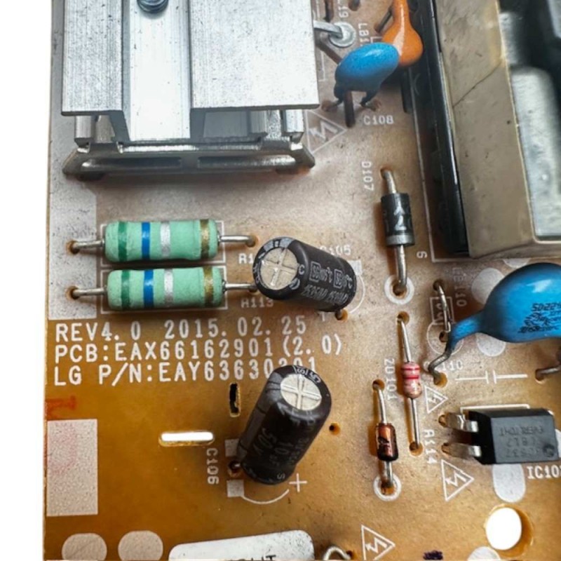Πλακέτα Τροφοδοσίας EAX66162901(2.0), E247691 Τηλεόρασης LG 43LF5400