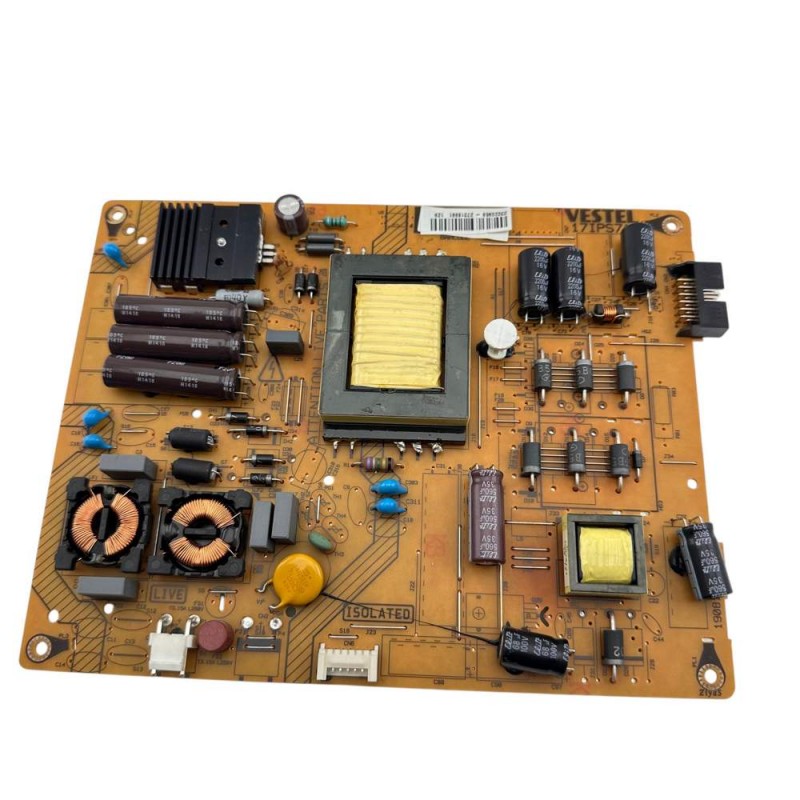 ΠΛΑΚΕΤΑ ΤΡΟΦΟΔΟΣΙΑΣ VESTEL 17IPS62 ΤΗΛΕΟΡΑΣΗΣ TELEFUNKEN / FU / TURBOX