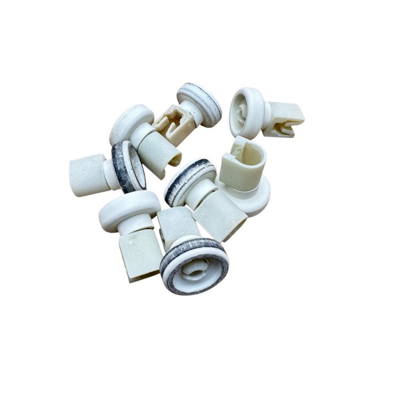 Ροδάκι Σετ 8 Τεμαχίων Άνω Σχάρας για Zanussi IT5614