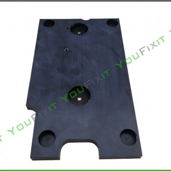 Παθητική ψύκτρα αλουμινίου 235x140x12mm