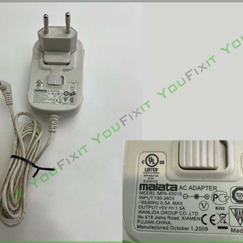 ΤΡΟΦΟΔΟΤΙΚΟ_MALATA_MPA_05015_5V_1,5A_EU_PLUG_4X1,5mm