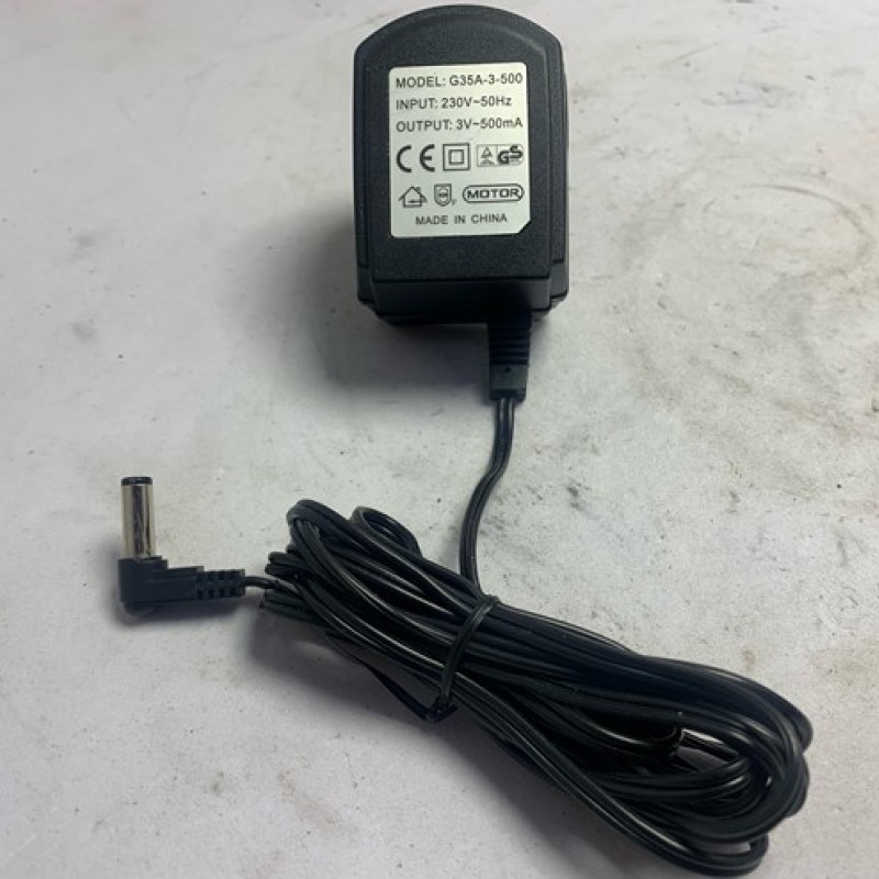 ΤΡΟΦΟΔΟΤΙΚΟ G35A-3-500 3V ΒΥΣΜΑ 5.5X2.5MM
