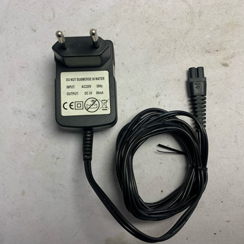 ΤΡΟΦΟΔΟΤΙΚΟ 3V 80mA TWO PRONG 
