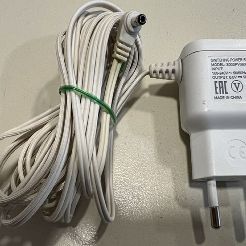 PHILIPS_ΤΡΟΦΟΔΟΤΙΚΟ_6V_500ma_EAC S003PV0600050_PLUG 3.5x1.3