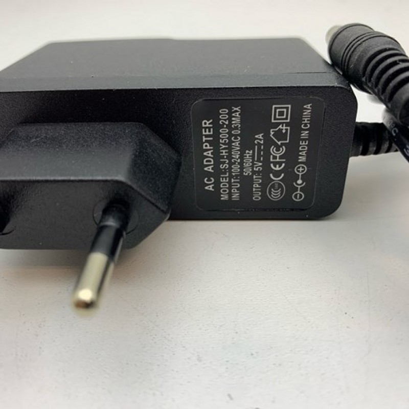 ΤΡΟΦΟΔΟΤΙΚΟ AC ADAPTER 5V SJ-HY500-200 Βυσμα: 5.5x2.1mm