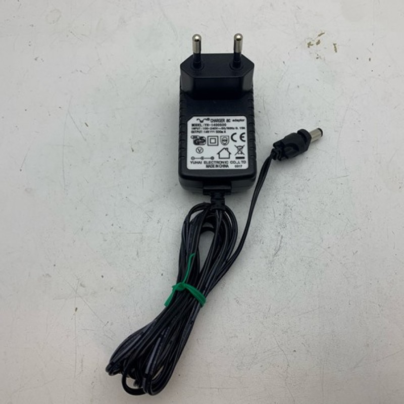ΤΡΟΦΟΔΟΤΙΚΟ AC ADAPTOR YUHAI YH-1400500 14V ΒΥΣΜΑ 5.5x 1.7mm