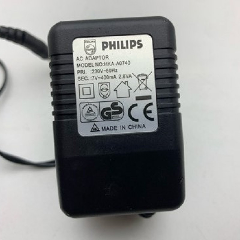 ΤΡΟΦΟΔΟΤΙΚΟ PHILIPS AC ADAPTOR 7V HKA-A07040 Βυσμα: 5.5x2.1mm