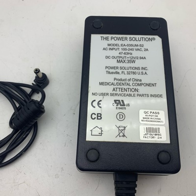 SUNRISE EA-035UM-S2 POWER SUPPLY 12V PLUG 5.5x2.1mm
