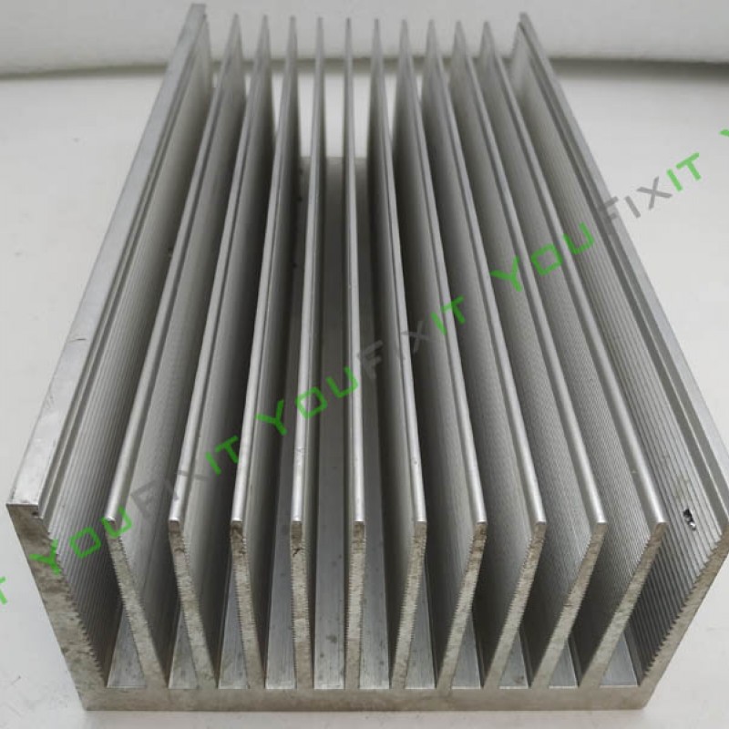 Παθητική ψύκτρα αλουμινίου 220x120x70mm