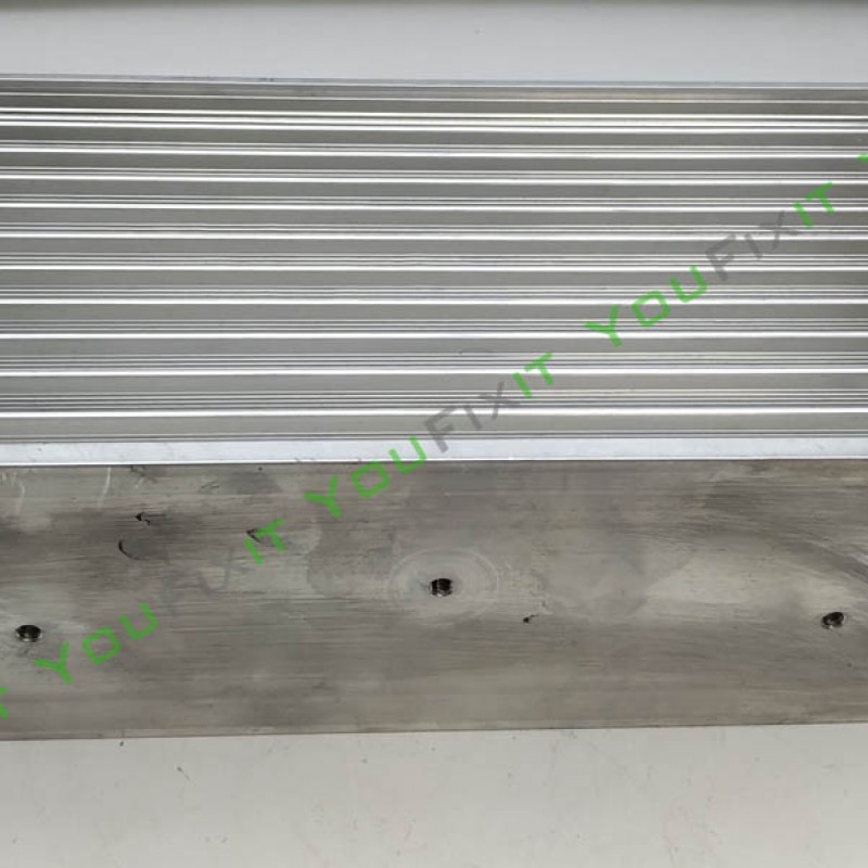 Παθητική ψύκτρα αλουμινίου 220x120x70mm