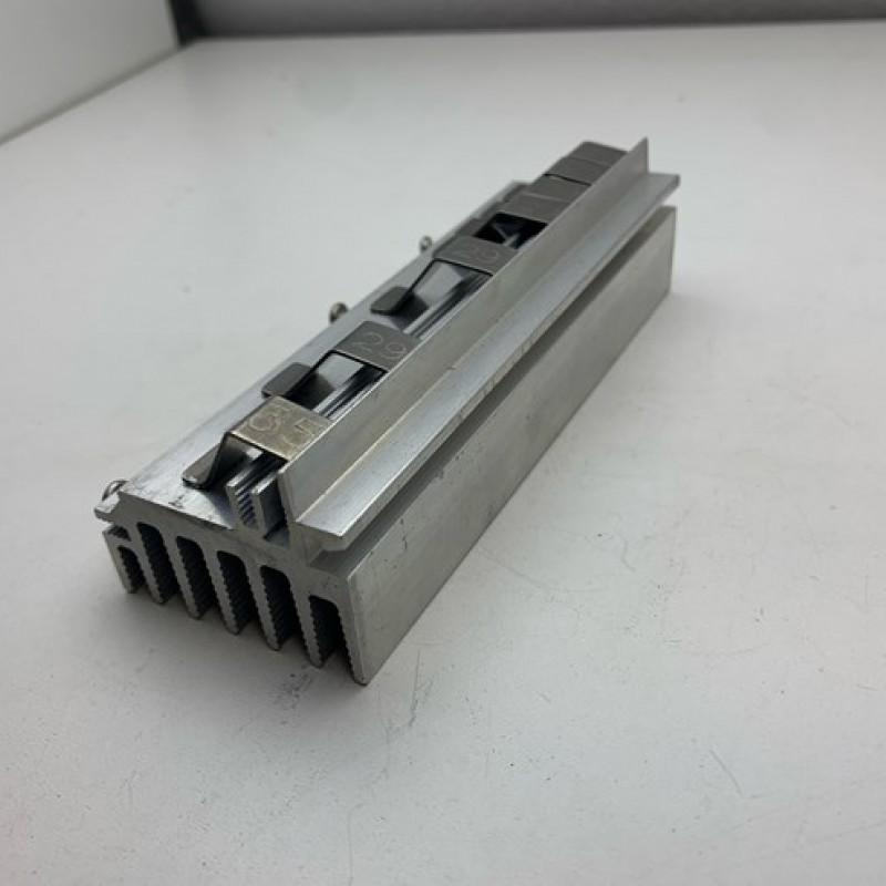 Παθητική ψύκτρα αλουμινίου 133x50x40mm