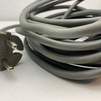 Καλώδιο τροφοδοσίας ρεύματος ηλεκτρικης σκουπας 5m ΓΚΡΙ