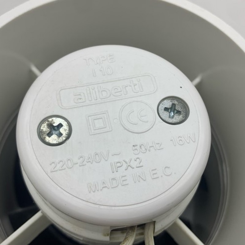 Ανεμιστήρας Εξαερισμού ALIBERTI IPX2