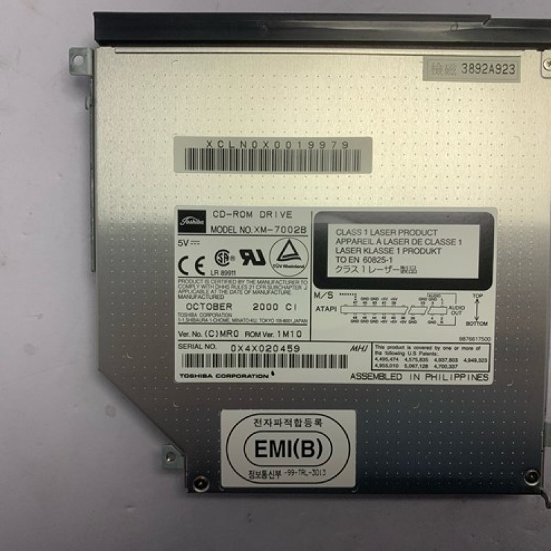 DVD REWRITER XM-7002B ΑΠΟ LAPTOP TOSHIBA PS170E