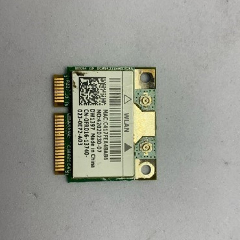 WIFI CARD BCM94312HMG FROM DELL MODEL INSPIRON LAPTOP