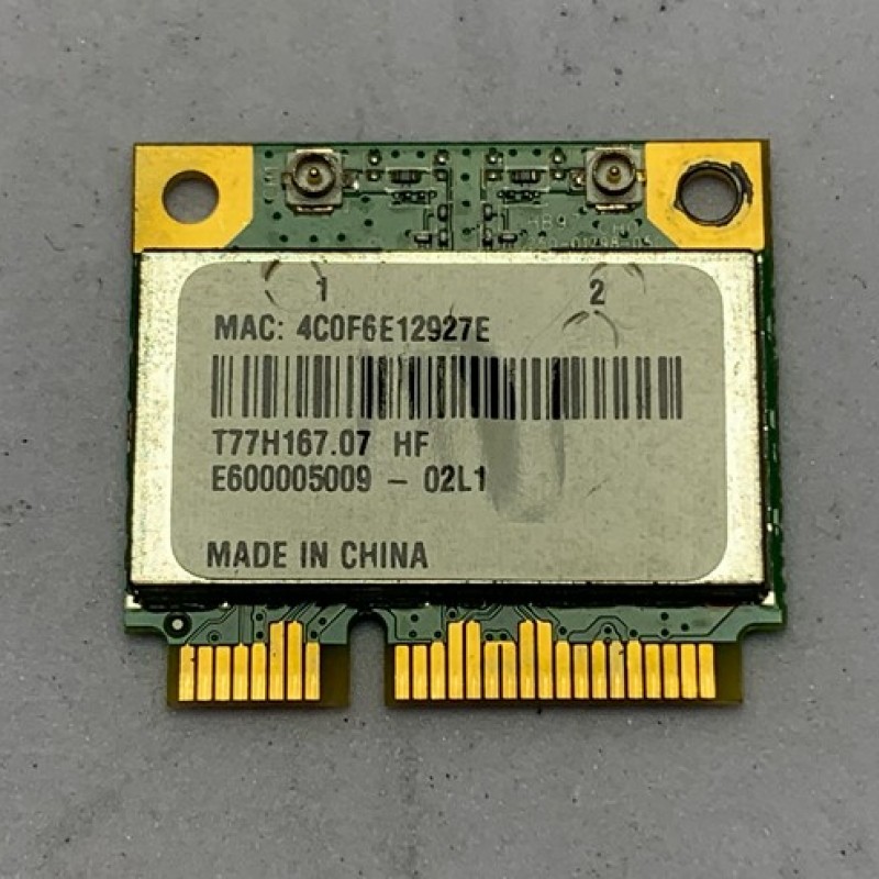 WIFI CARD ATHEROS AR5B97 T77H167.07 FROM ASPIRE 5820TG LAPTOP