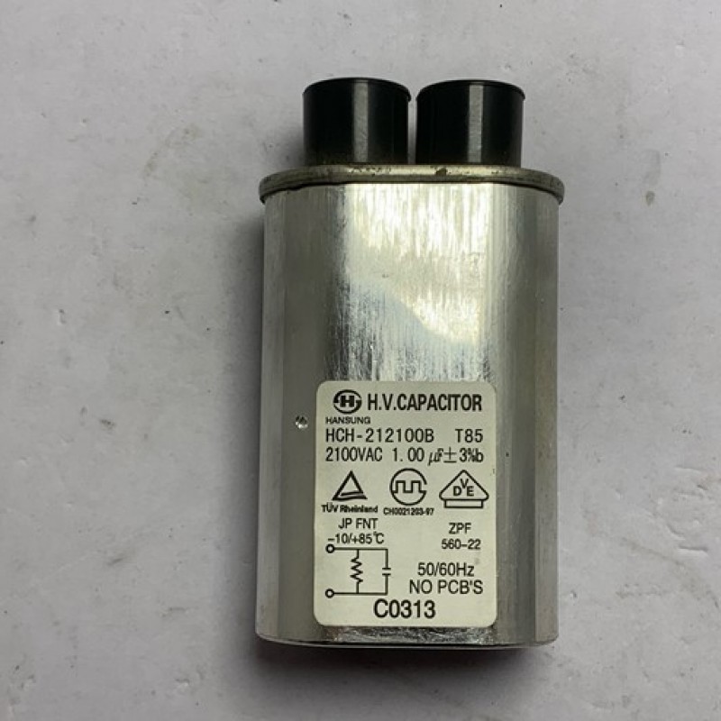 H.V CAPACITATOR HCH-212100B T85 2100VAC 50/60Hz