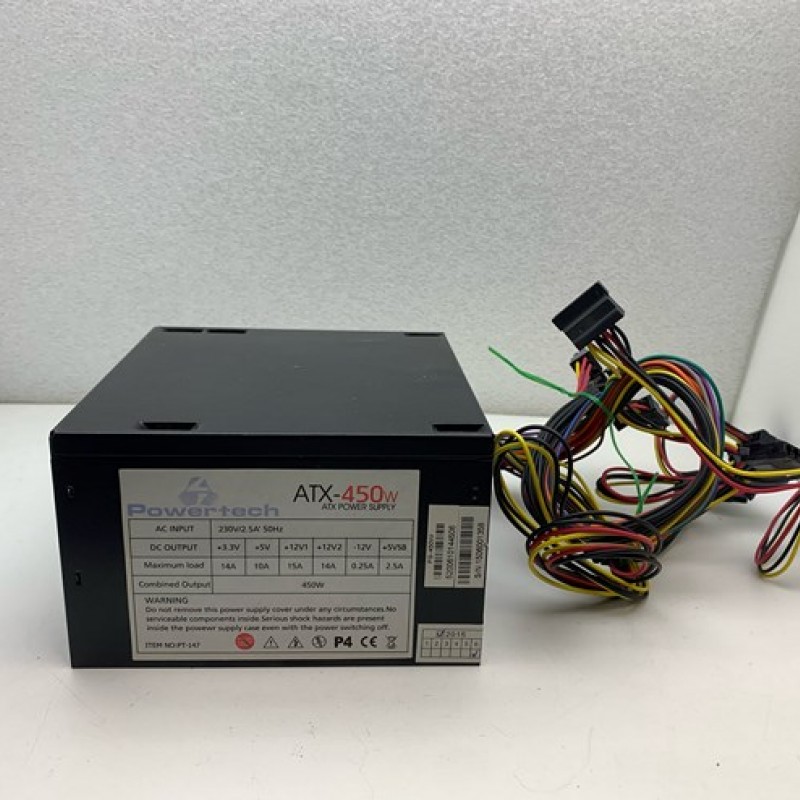 ΤΡΟΦΟΔΟΤΙΚΟ POWERTECH ATX 450W