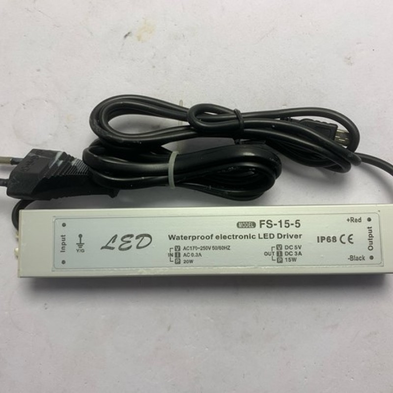 ΑΔΙΑΒΡΟΧΟ ΤΡΟΦΟΔΟΤΙΚΟ LED S-100-12 IP67 12V FS-15-5