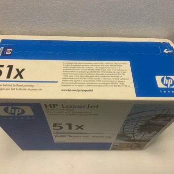HP Q7551X Γνήσιο Μαύρο Τόνερ