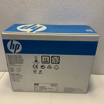 HP Q7551XC / Q7551X Γνήσια Κασέτα Τόνερ Μαύρου Εκτυπωτές LaserJet
