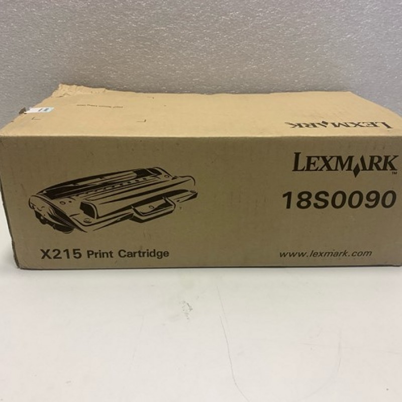 Γνήσιο Lexmark 18S0090 Μαύρο Τόνερ