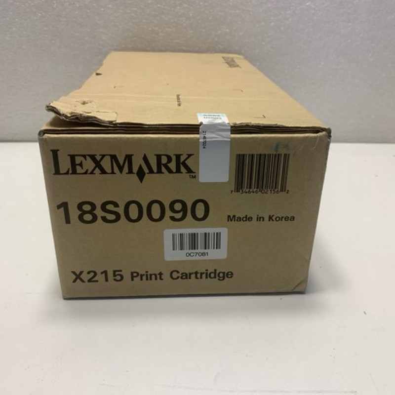 Γνήσιο Lexmark 18S0090 Μαύρο Τόνερ