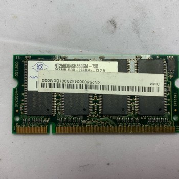 Μνήμη Ram 256MB Nanya SO-DIMM NT256D64SH8B0GM-75B Laptop
