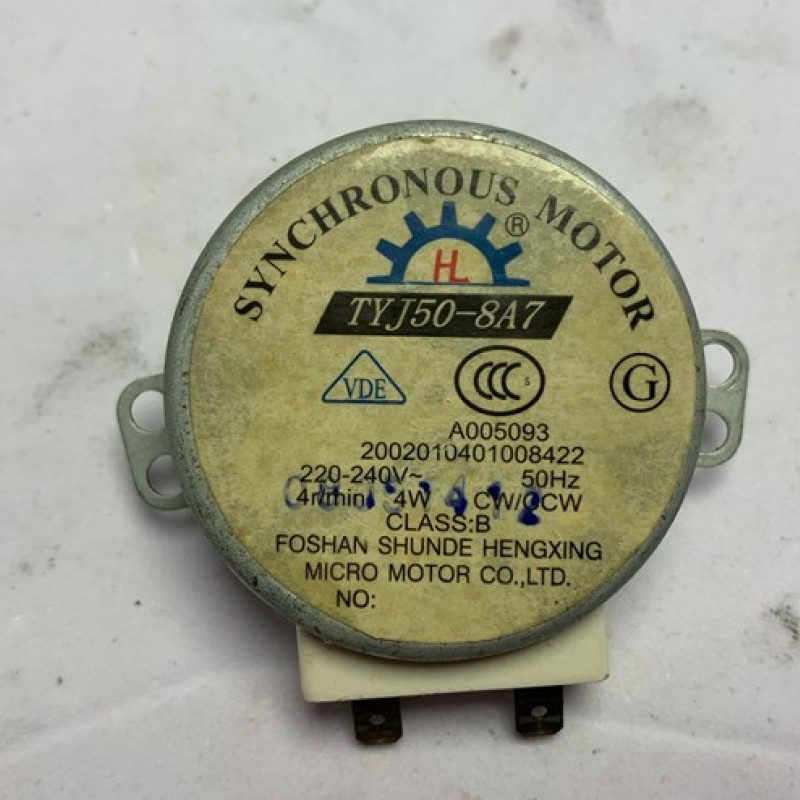 SYNCHRONOUS MOTOR TYJ50-8A7 220-240V 50Hz CLASS B 