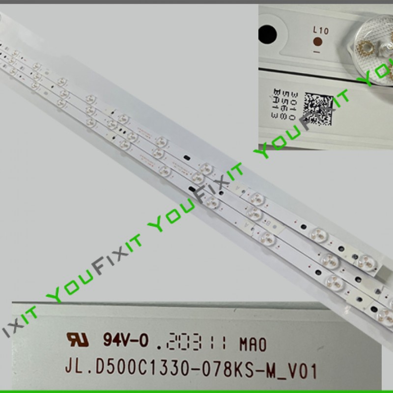 LED BACKLIGHT BAR JL.D500C1330-078KS-M_V01 3 ΤΕΜΑΧΙΑ