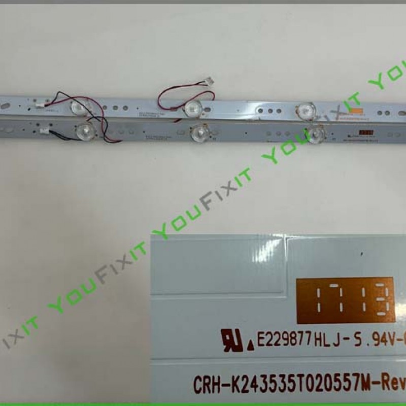 LED BACKLIGHT BAR CRH_K243535t020557M_REV_1,6W_1_TV_SENCOR_SLE_2462