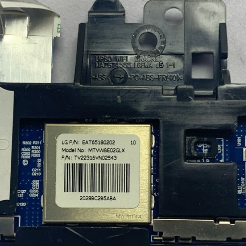 Μονάδα WiFi και Bluetooth MTVWBE02GLX τηλεόρασης LG 43UQ75006LF