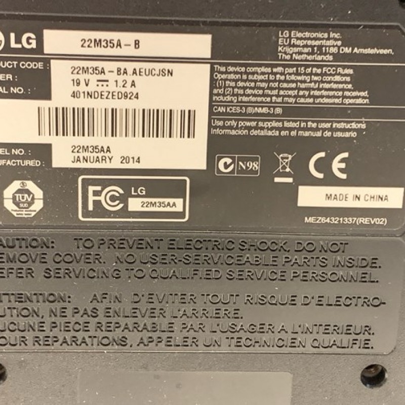 ΟΘΟΝΗ ΥΠΟΛΟΓΙΣΤΩΝ LG 22M35A-B