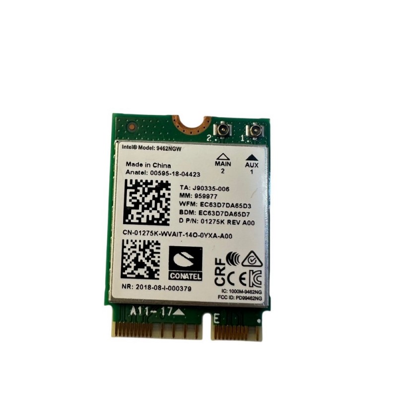 Ασύρματη κάρτα δικτύου WiFi Bluethooth 9462NGW Laptop Dell Vostro 3501